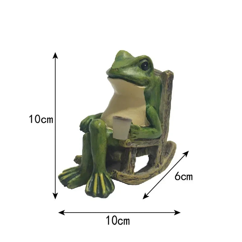 Solar Frog Garden Light