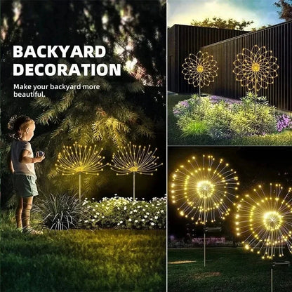 Solar Firework Garden Lights