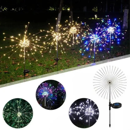 Solar Firework Garden Lights