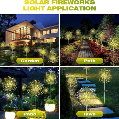 Solar Firework Garden Lights