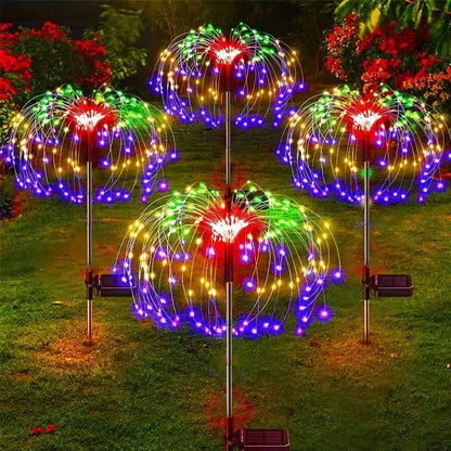 Solar Firework Garden Lights