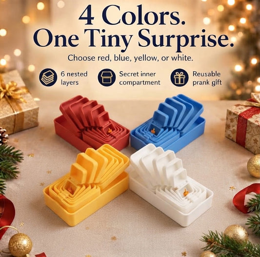 6-Layer Nesting Prank Gift Box – The Most Annoying or Loving Gift Ever