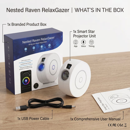 Nested Raven SkyLounge™  Smart Galaxy Projector